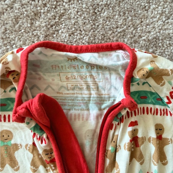 Little sleepies Christmas set 6-12 months - Picture 7 of 10